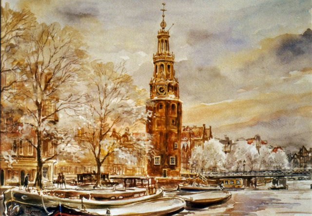 Montelbaan winter